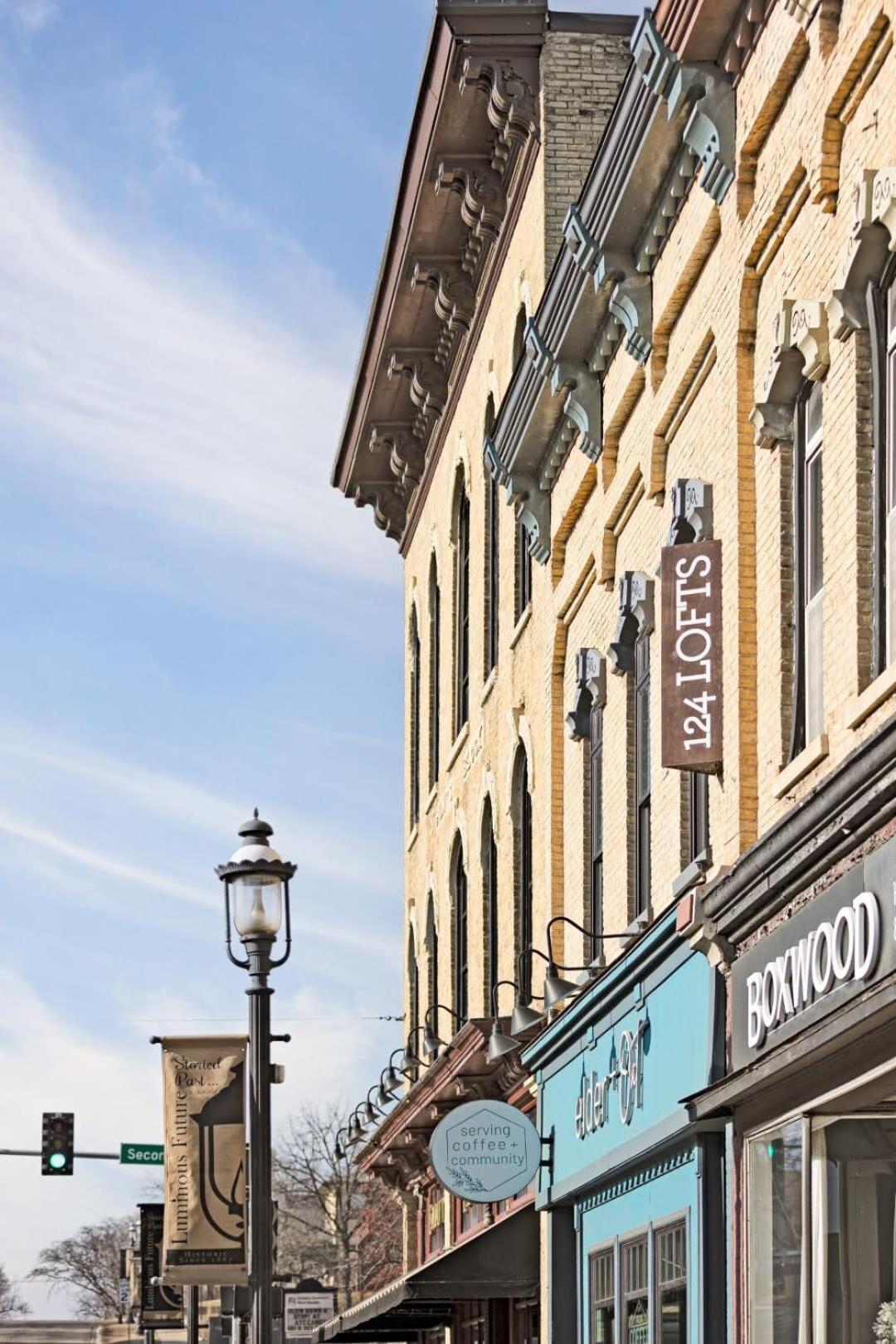 Hip Urban Loft - Small Town Charm - 124 Lofts #1 West Dundee Buitenkant foto